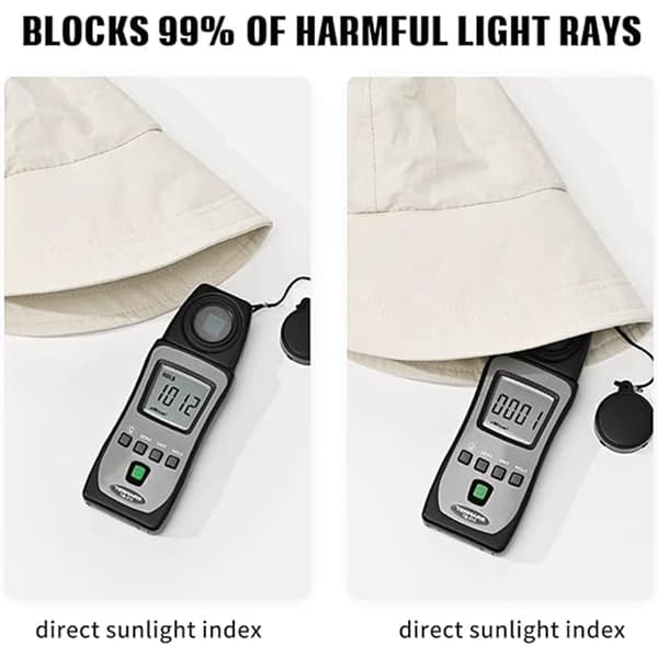 Utomhus UV-skydd ihålig topp solhatt, solhatt för kvinnor white
