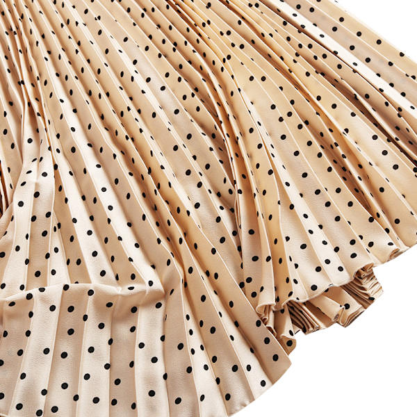 Kvinnors Midi Tulle Kjolar Elastisk Hög Midja Kjolar Khaki XL