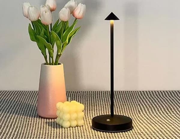 Dimbar Sopplampe for Hjemmedekorasjon Black