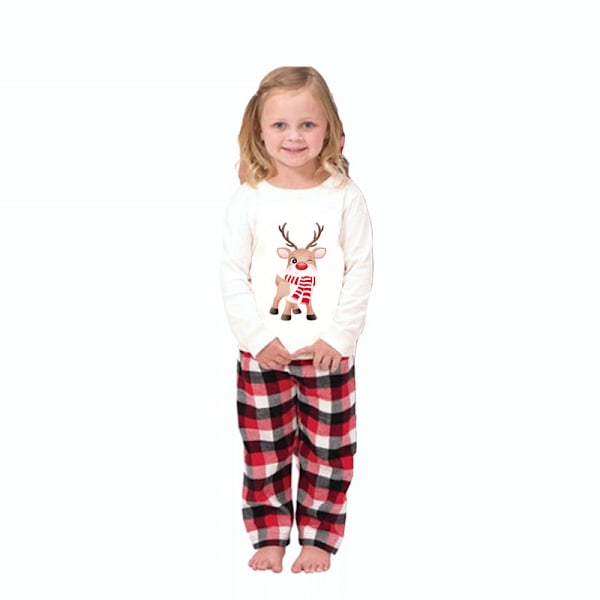 Julepyjamas for familien - Matchende pyjamas for hele familien Kid 6