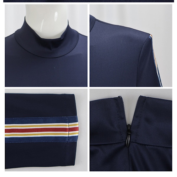 M3GAN 2 Kung Fu Jumpsuit Komplett Cosplay Kostym för Kvinna blue M