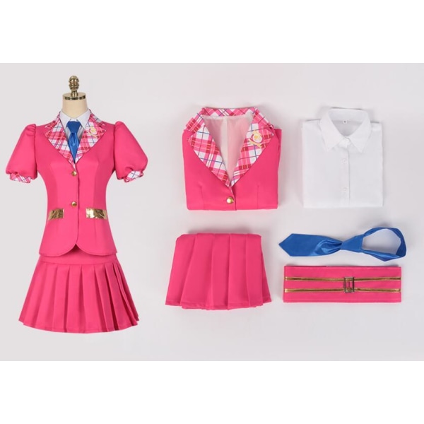 Dame Barbie Kostume Kjole Dragt Cosplay Kostume m