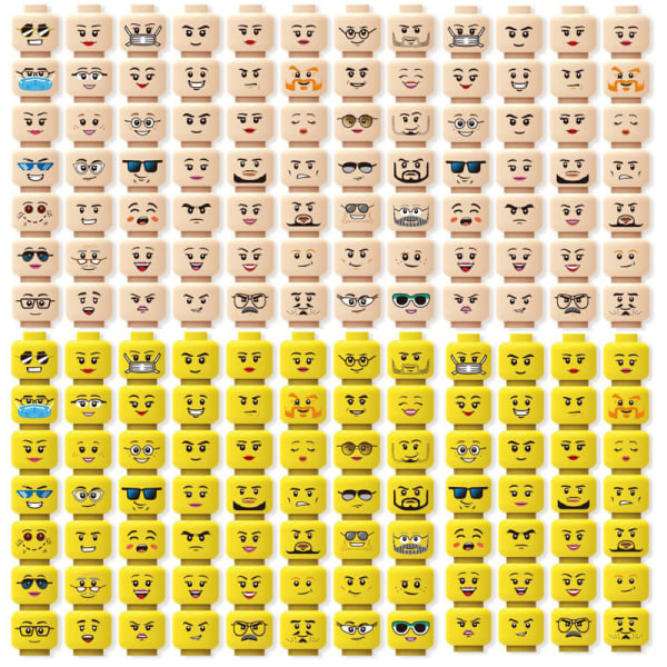 56st Mini Expressions Figurer Block Set yellow