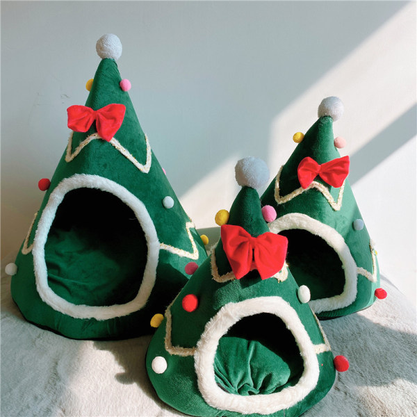 Katteseng Juletre Kattetelt Hus M
