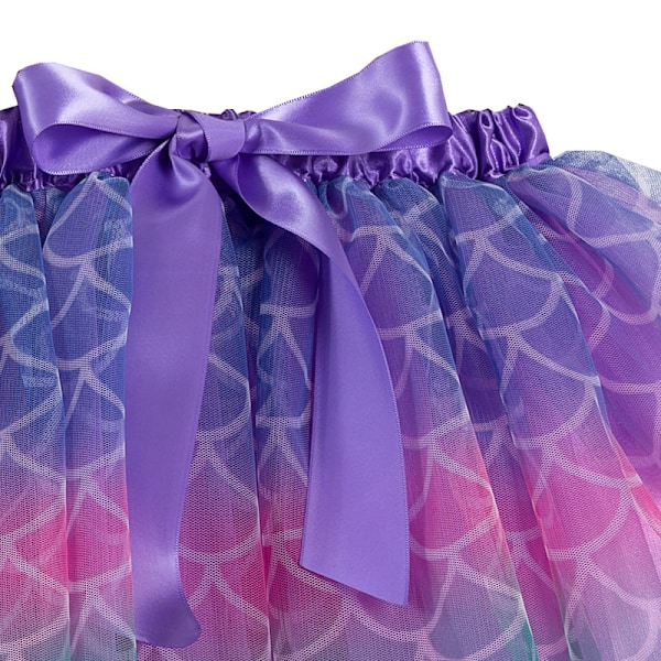 Tyttöjen Kerroksittainen Tähti-Sekvenssit Tutu-Hamemekko Purple M