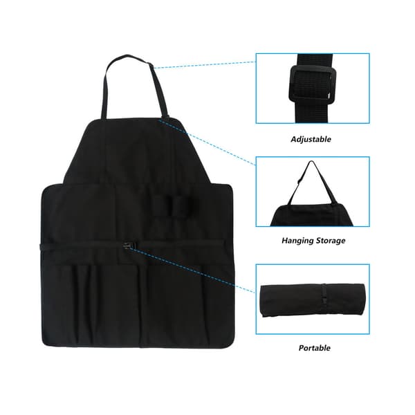 7 i 1 BBQ Grillverktyg Set Black