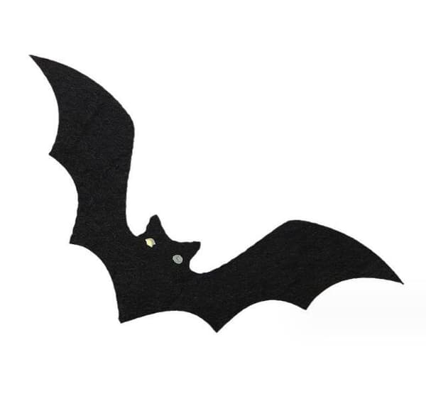 2 stk. Halloween Sort Bat Spooky Hårbånd Black