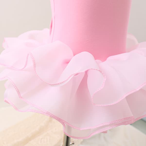Leotard til Piger Ballet Dans Tutu Skørt Kjole 110cm