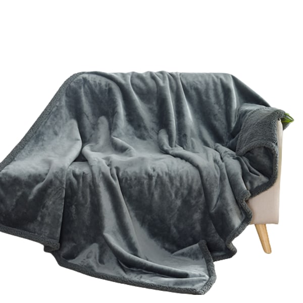 Myk Vanntett Teppe (For Små Hunder, Mellomstore Hunder) Gray 100*145CM