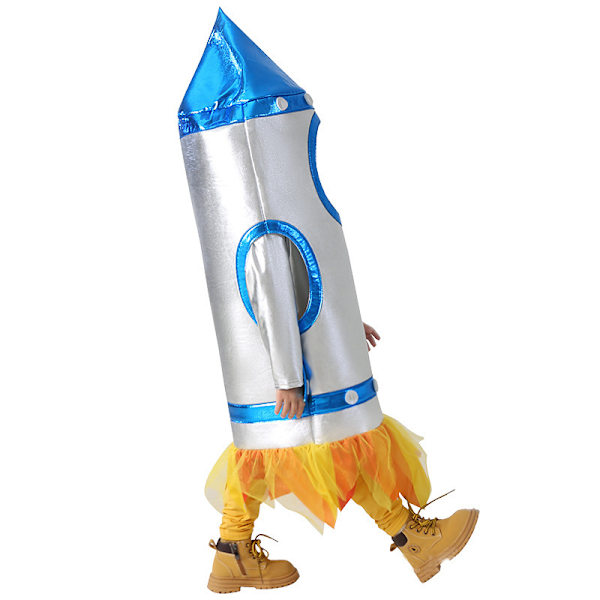 Halloween-kostume til børn: Rumraket L