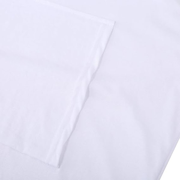 Miesten treenihupparihihaton lihaspaita kehonrakennukseen White M