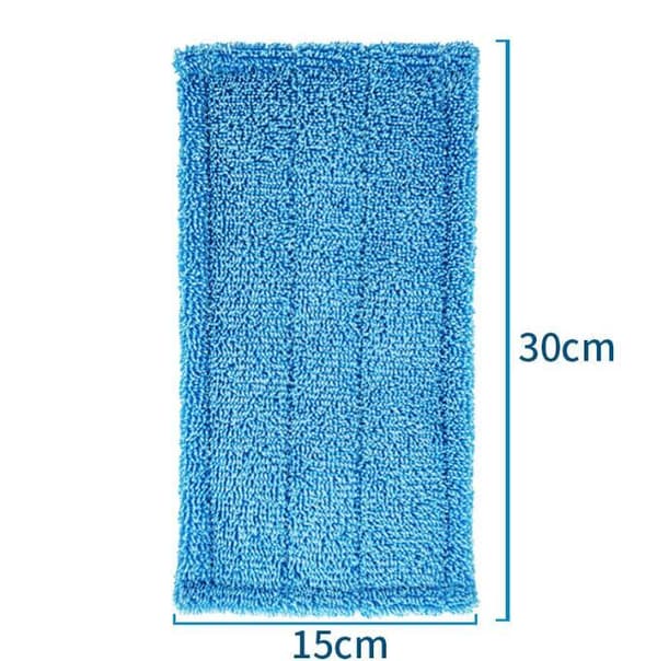 2 st Återanvändbar moppdyna för sopmopp blue
