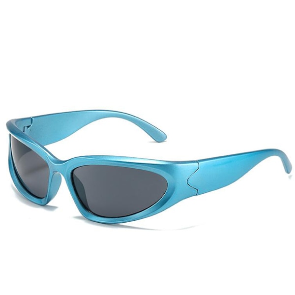 Polariserede Cykelsport Solbriller til Mænd og Kvinder Blue Frame