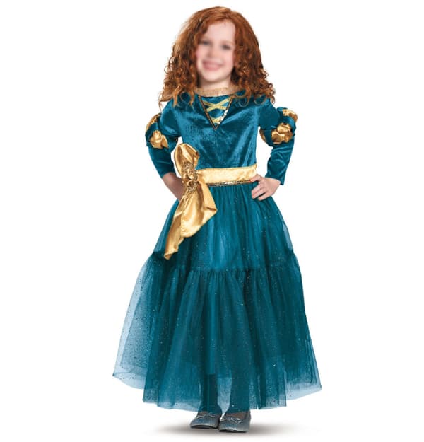 Små flickor Prinsessdräkt 100cm