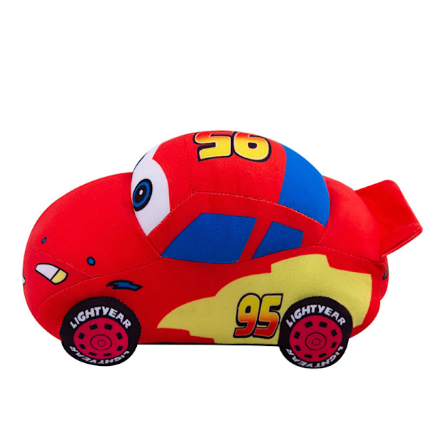 Bilar Plysch Leksak Blixten McQueen Röd Fylld Plysch Leksak 45cm