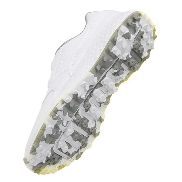 Dame Golf Sko Spikeless Vanntett Golf Sport Sneakers White Grey 44