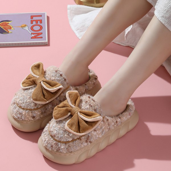 Mysiga Memory Foam Tofflor för kvinnor pink 40-41