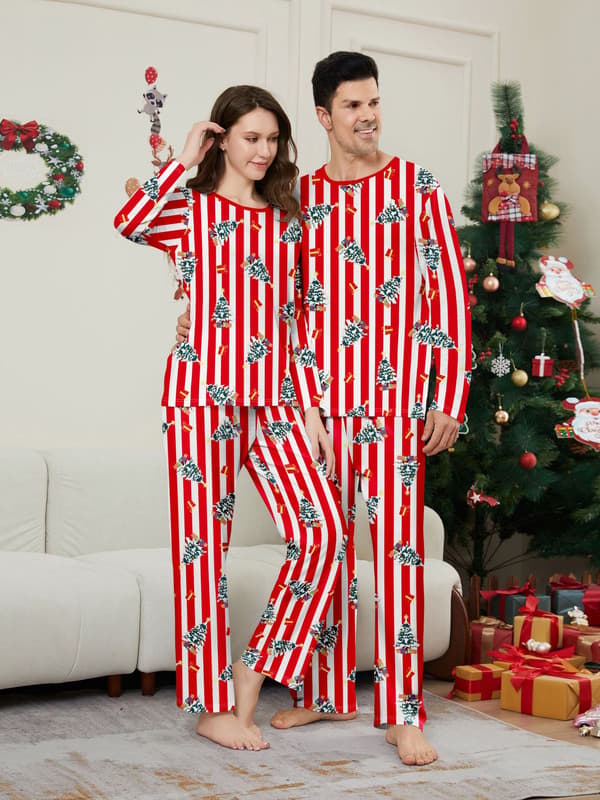 Julepyjamas for Familie Matchende Sett Dad S