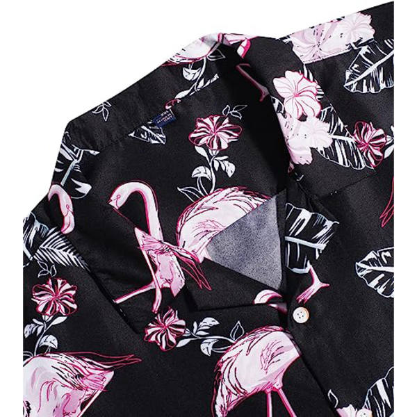 Hawaiian skjorta och shorts set för män Style 1 L