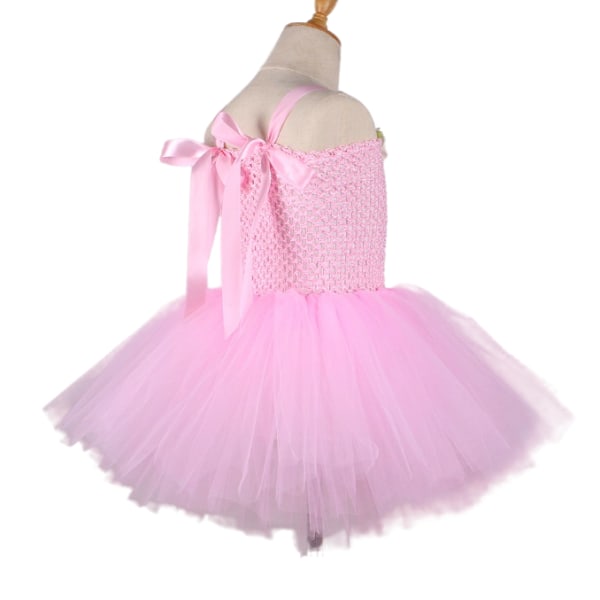 Baby Girl Påsk Klänning Ärmlös Bunny Tutu Dress L