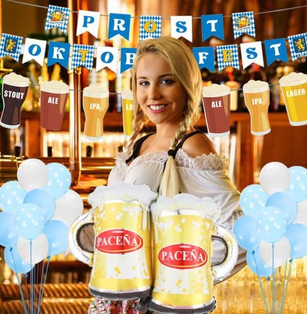 Münchenin Oktoberfest-juhlateema-ilmapallosetti STYLE 2