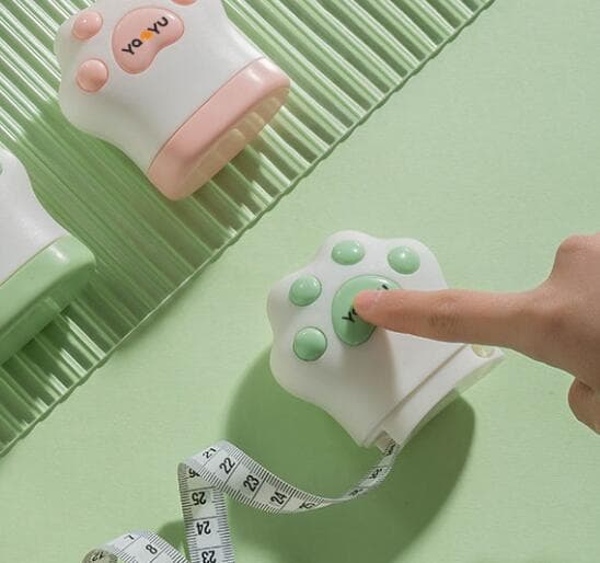 Bærbar Mini Kroppsmålebånd Pink