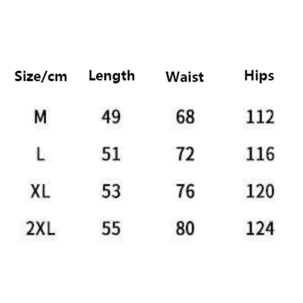 Herre Badebukser 3D Morsom Trykk Elastisk Midje Shorts L