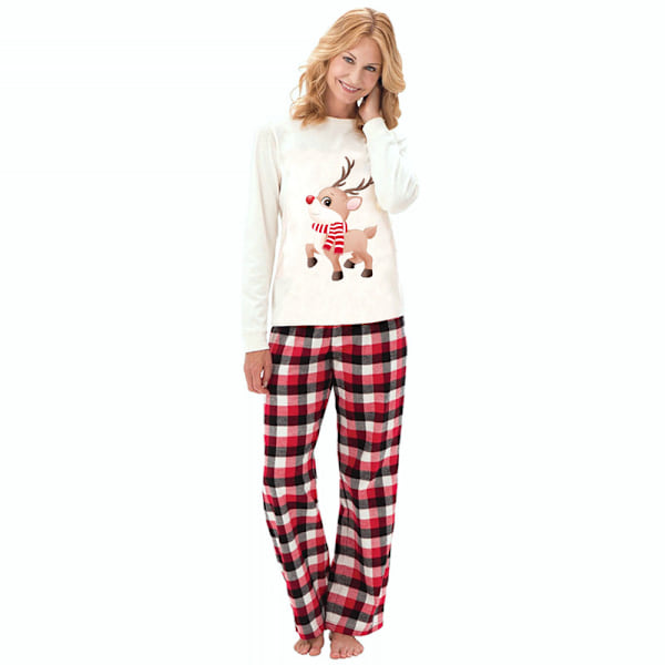 Julepyjamas for familien - Matchende pyjamas for hele familien Dad L