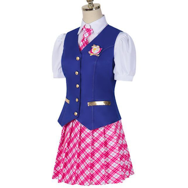 Barbie Cosplay Kläder för Kvinnor - Fullt Set för Vuxna Blue M
