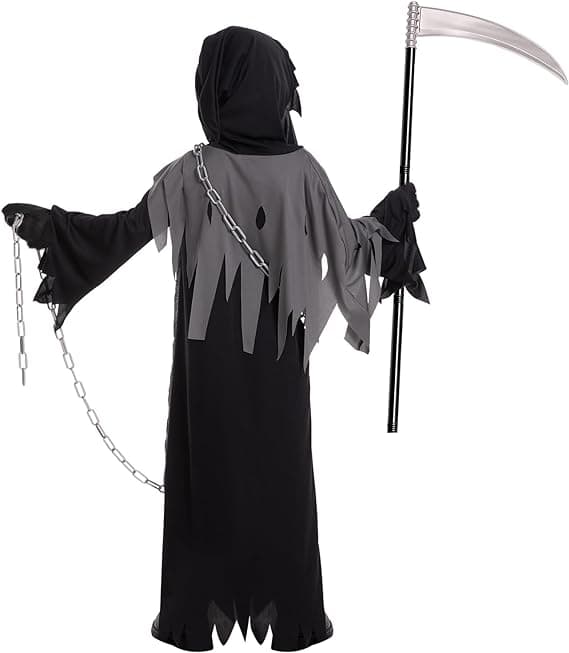 Grim Reaper -lastunlapsi -asu Halloweenille S