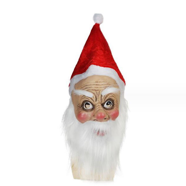 Spooktacular Julemand Latexmaske Short Beard