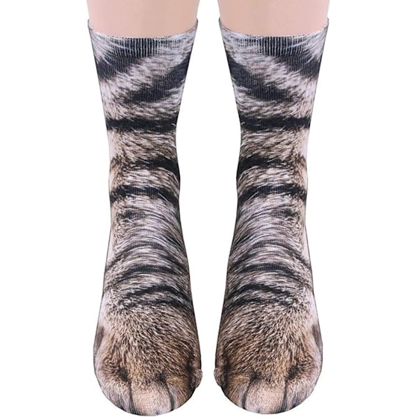 Animal Paws Socks, roliga 3D Animal Socks Cat