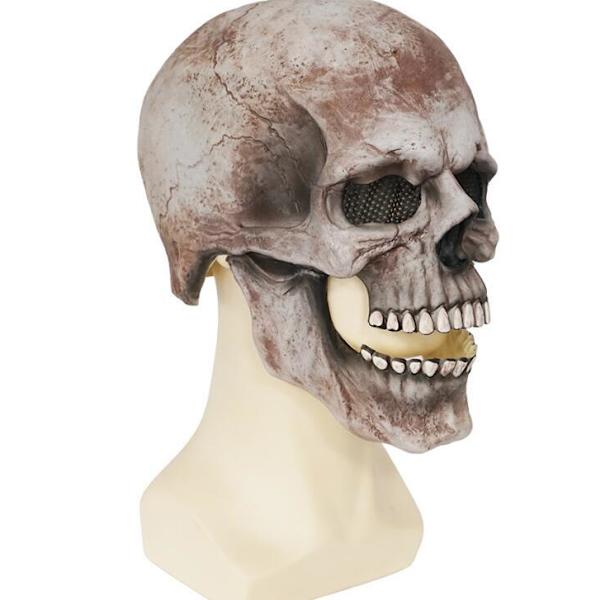 Halloween Aktivitetsmun Skelett Latexmasker Style2
