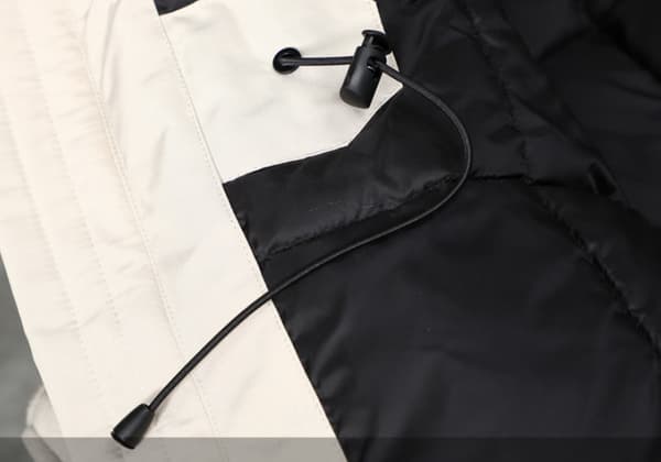 HERR Tjock Vinterjacka, Varm Parka med Huva Gray XL