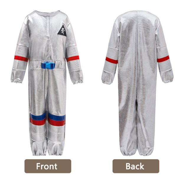 Barn Astronaut Kostym Uniform Spel Prestanda Kostym Karneval S