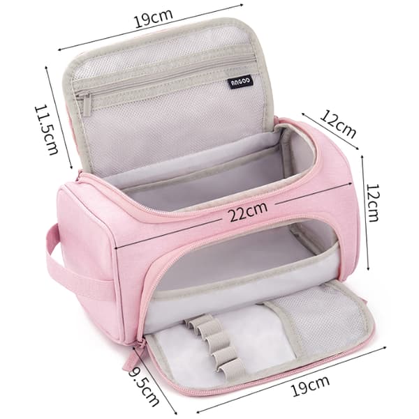 Case med stor kapacitet Hög Stort case för förvaring pink