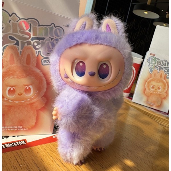 Labubu 3.0 Kolmas sukupolvi High-Energy Face Doll pehmo riipus, Macaron purple