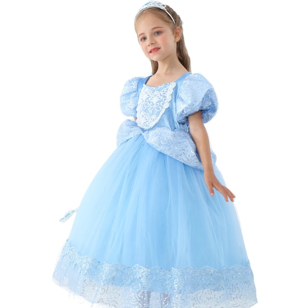 Prinsessdräkter Flickor Cosplay Dress Up 110