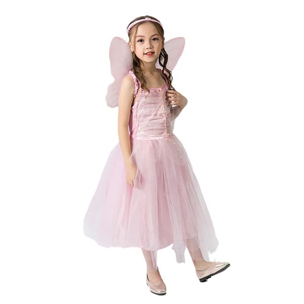 Blomsterfe-kostyme Prinsesse Klessett for Jenter S