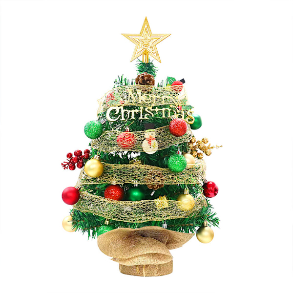 45cm mini julgran med LED-ljus color2 colorful lamp