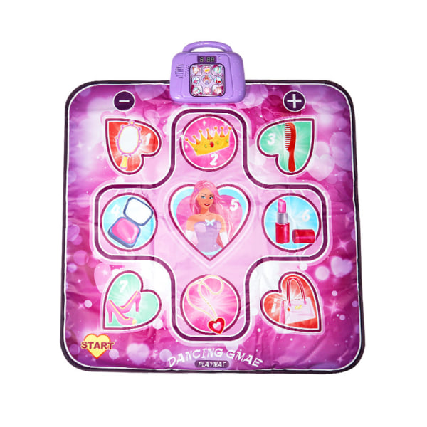 Dansematte - Dance Mixer Rhythme Stepping Game Matte - Dansespill for Jenter