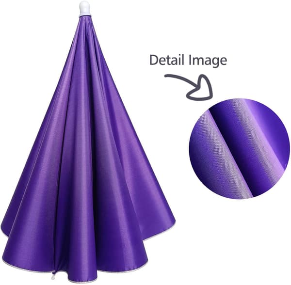 Paraplymössa Vikt Cap med löst bälte Cap Purple