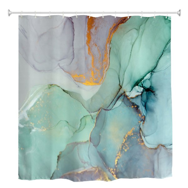 Marmor Duschdraperi Marmor Badrum Duschdraperi 180*180cm