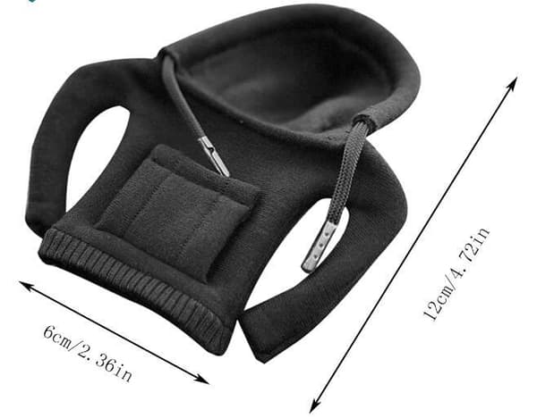 Växelspakshuvudskydd Black