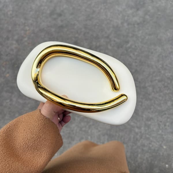 PU Læder Dame Aften Håndtasker Chokolade Clutch Taske Coffee