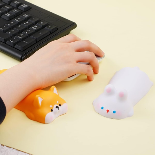 Handledsstöd för mus Söt Mini Cat Mouse handled Shiba Inu