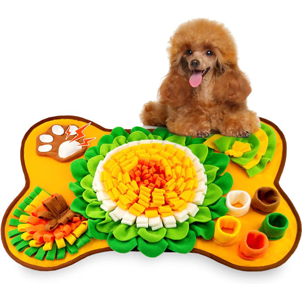 Snuffle Mat för hundar, Dog Nosework Matningsmatta