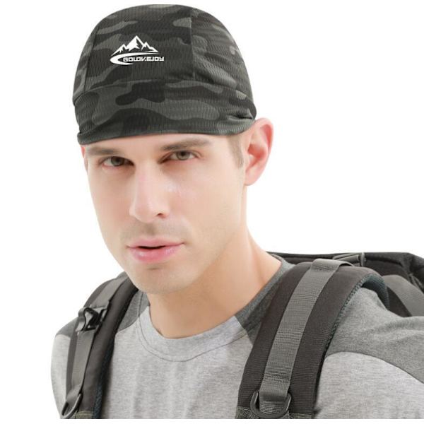 Solskydd för män Ice Silk Cap Light Grey