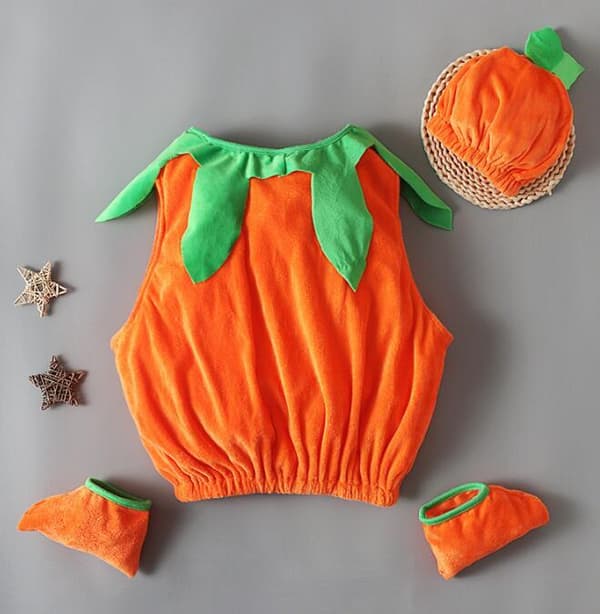 Halloween-kostyme for barn - Gresskar 80CM