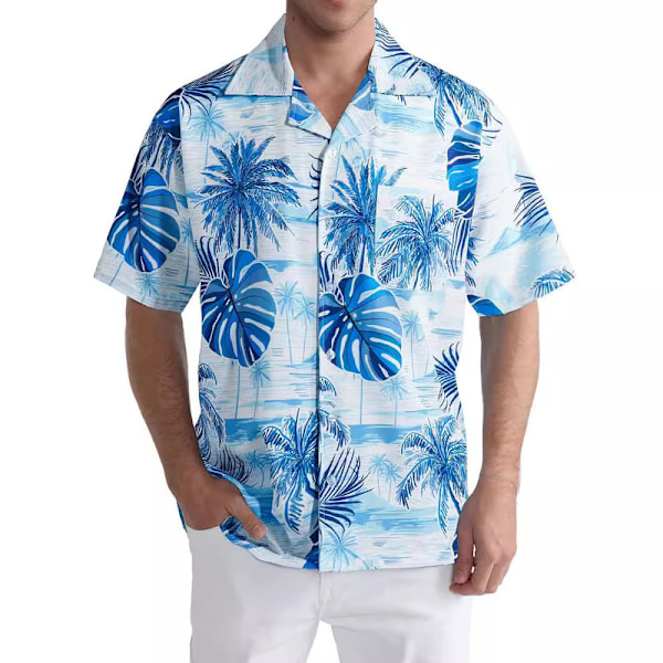 Miesten Havaiji-paita lyhythihainen rantapaita Q1 2XL